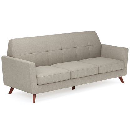 OfficeSource | Partridge | Sofa with Light Wood Legs