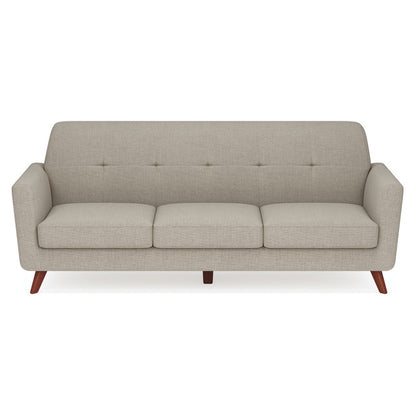 OfficeSource | Partridge | Sofa with Light Wood Legs