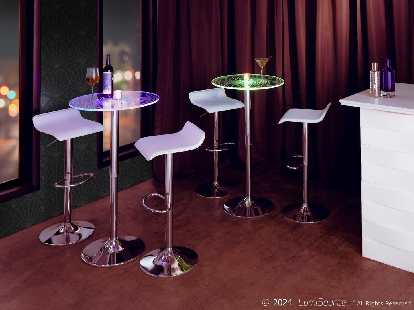 Majestic Office Furniture Bar Set - 3 Piece
