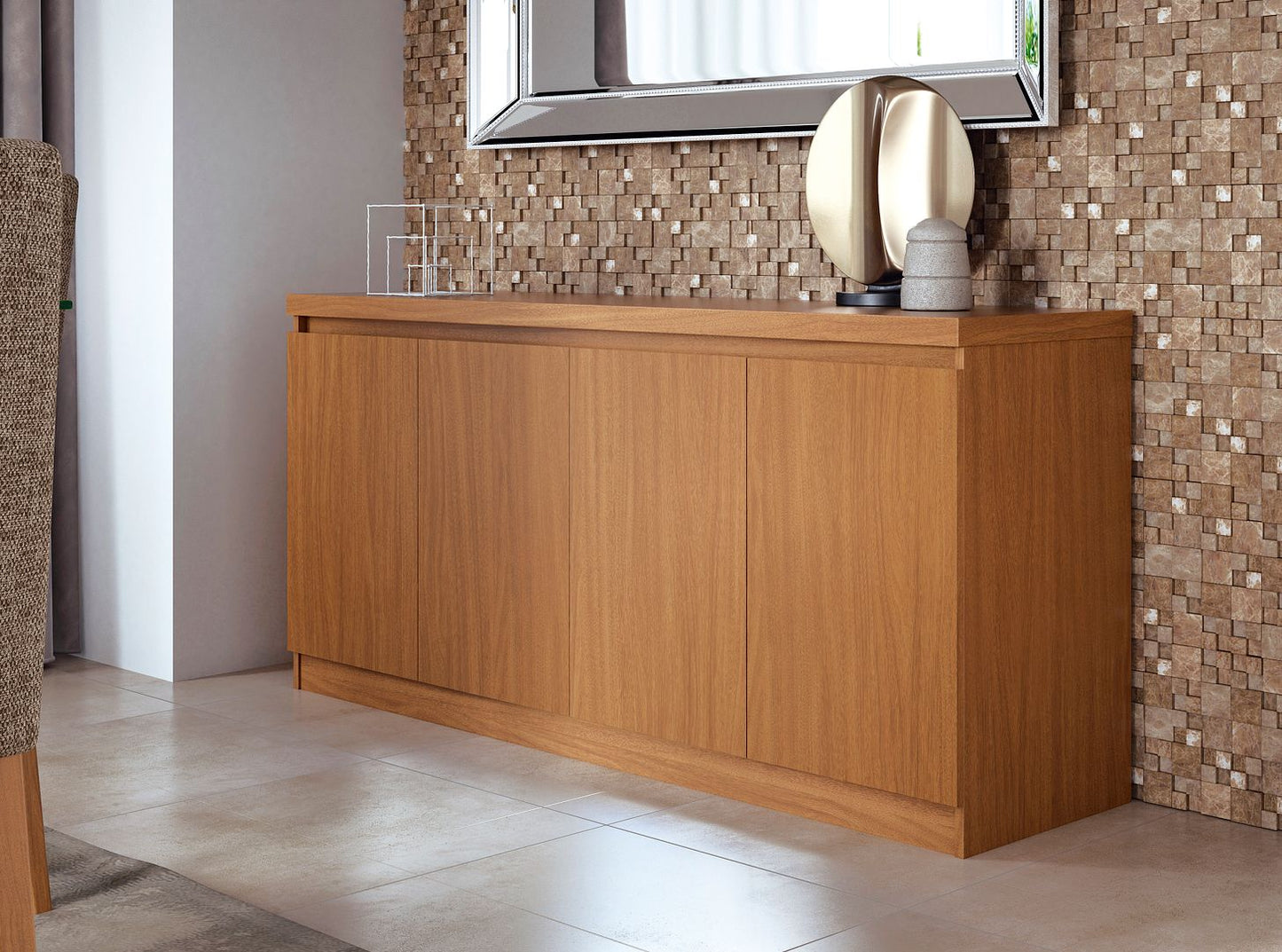 Manhattan Comfort Viennese Sideboard