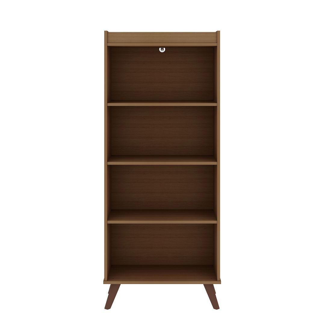 Manhattan Comfort Hampton 4-Tier Bookcase