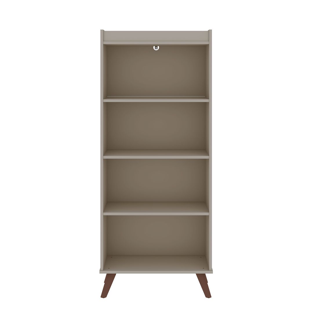 Manhattan Comfort Hampton 4-Tier Bookcase