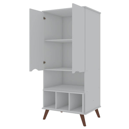 Manhattan Comfort Hampton 26.77 Display Cabinet