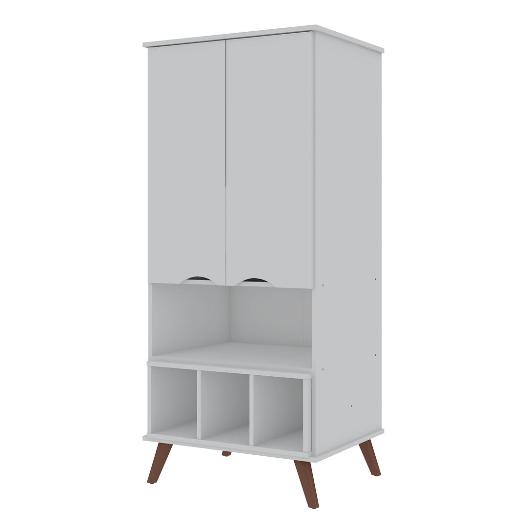 Manhattan Comfort Hampton 26.77 Display Cabinet