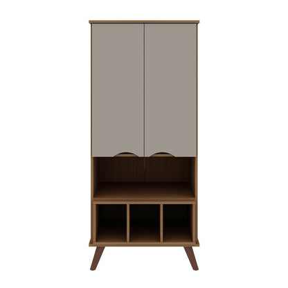 Manhattan Comfort Hampton 26.77 Display Cabinet