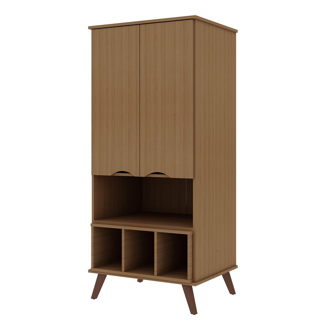 Manhattan Comfort Hampton 26.77 Display Cabinet