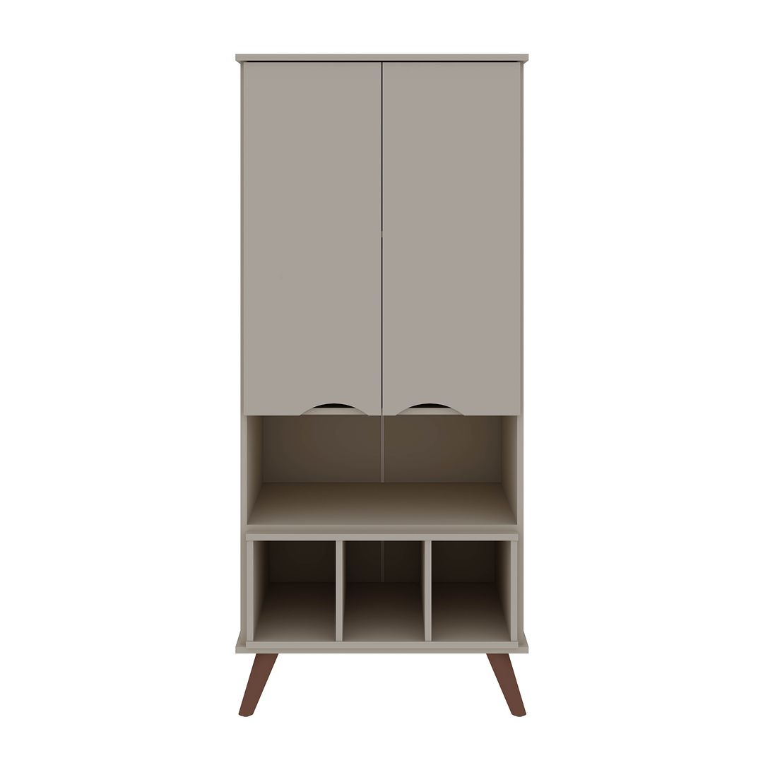 Manhattan Comfort Hampton 26.77 Display Cabinet