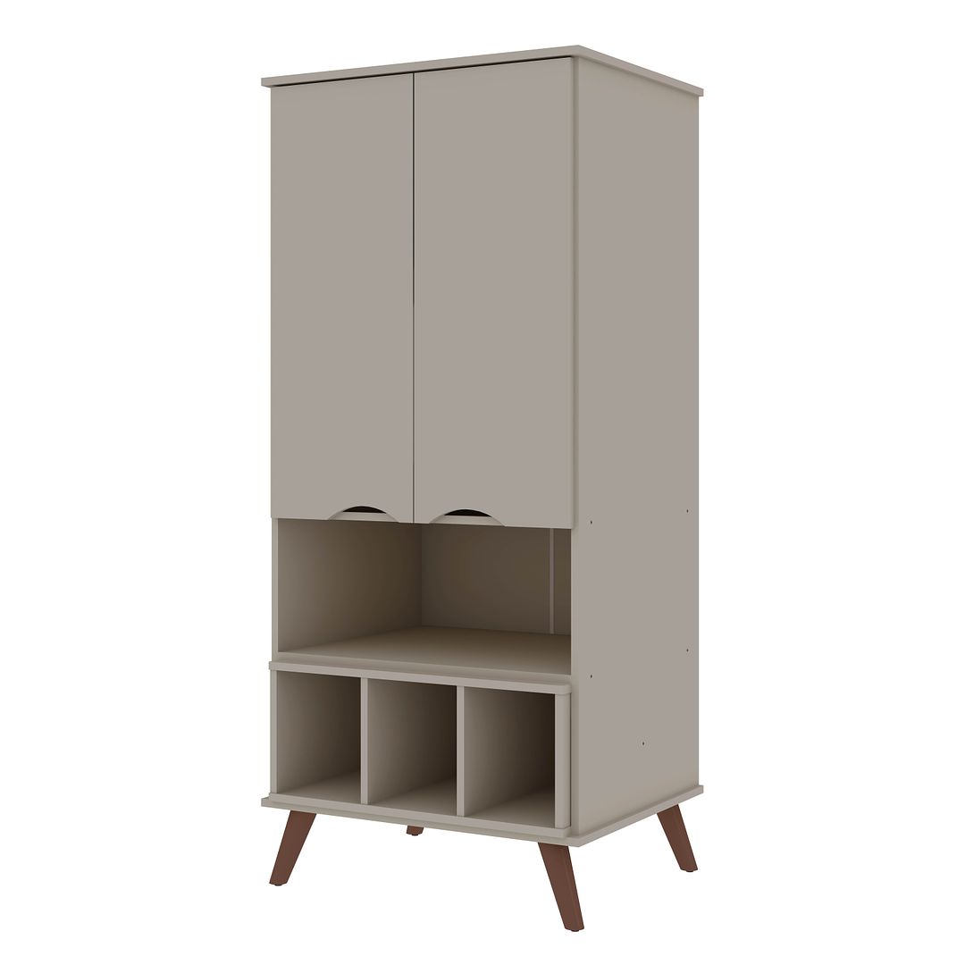 Manhattan Comfort Hampton 26.77 Display Cabinet