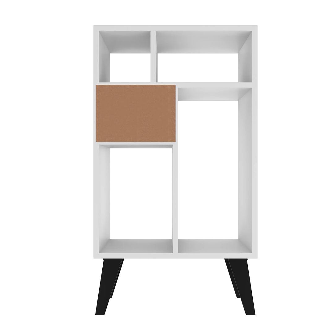 Manhattan Comfort Warren Low Bookcase 3.0