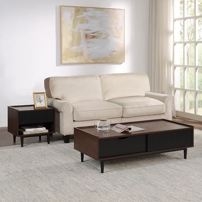 Manhattan Comfort Duane End Table and Coffee Table