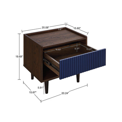 Manhattan Comfort Duane End Table and Coffee Table