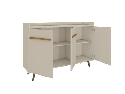 Manhattan Comfort Bradley 53.54 Buffet Stand Mid Century Modern