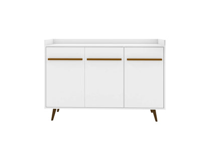 Manhattan Comfort Bradley 53.54 Buffet Stand Mid Century Modern