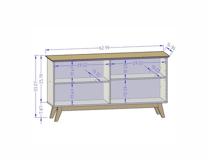 Manhattan Comfort Yonkers 62.99 Sideboard