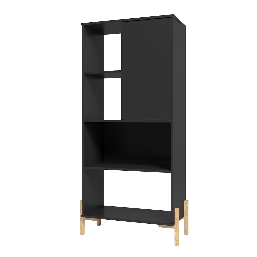 Manhattan Comfort Bowery Bookcase with 5 Shelves