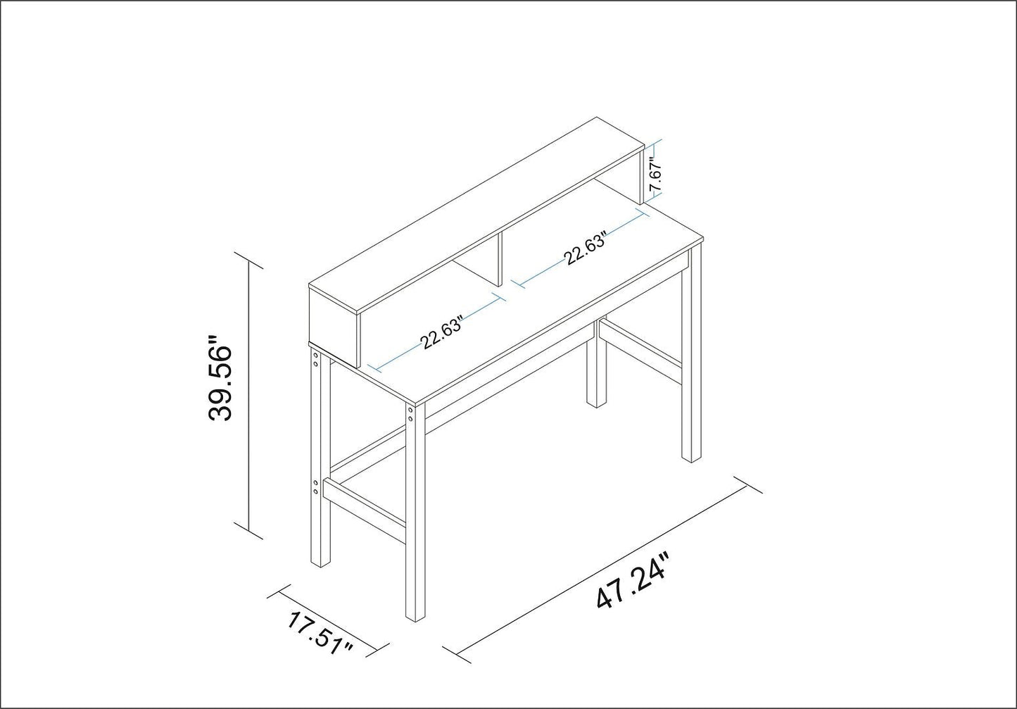 Manhattan Comfort Bowery Desk
