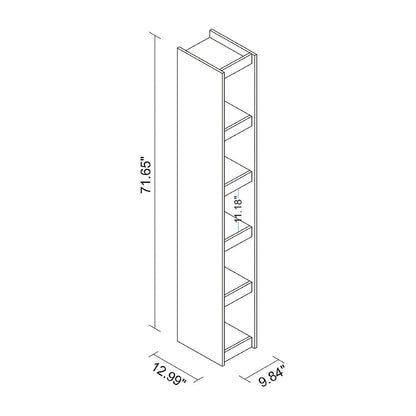 Manhattan Comfort Parana Bookcase 1.0