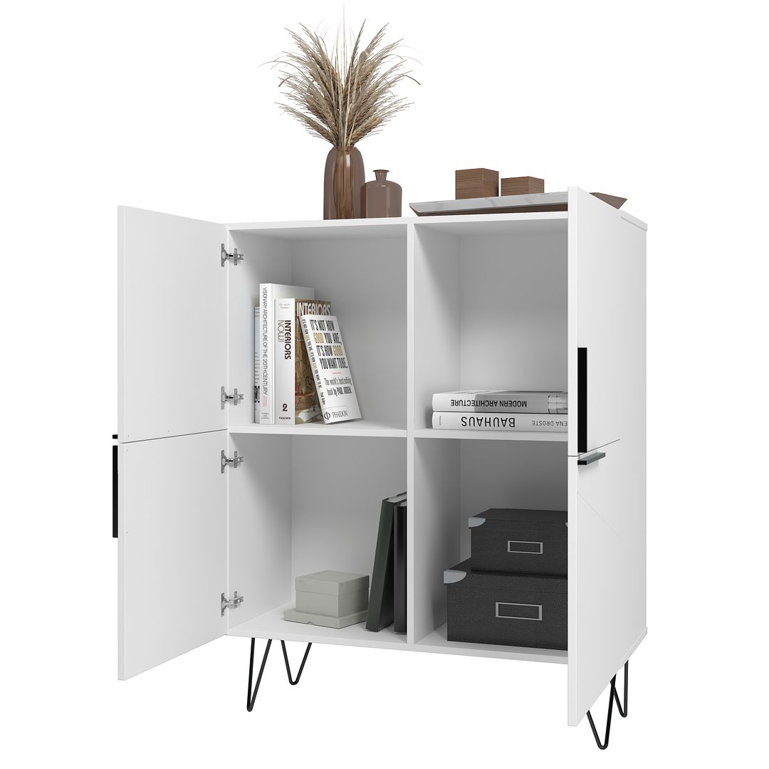 Manhattan Comfort Beekman 43.7 Low Cabinet