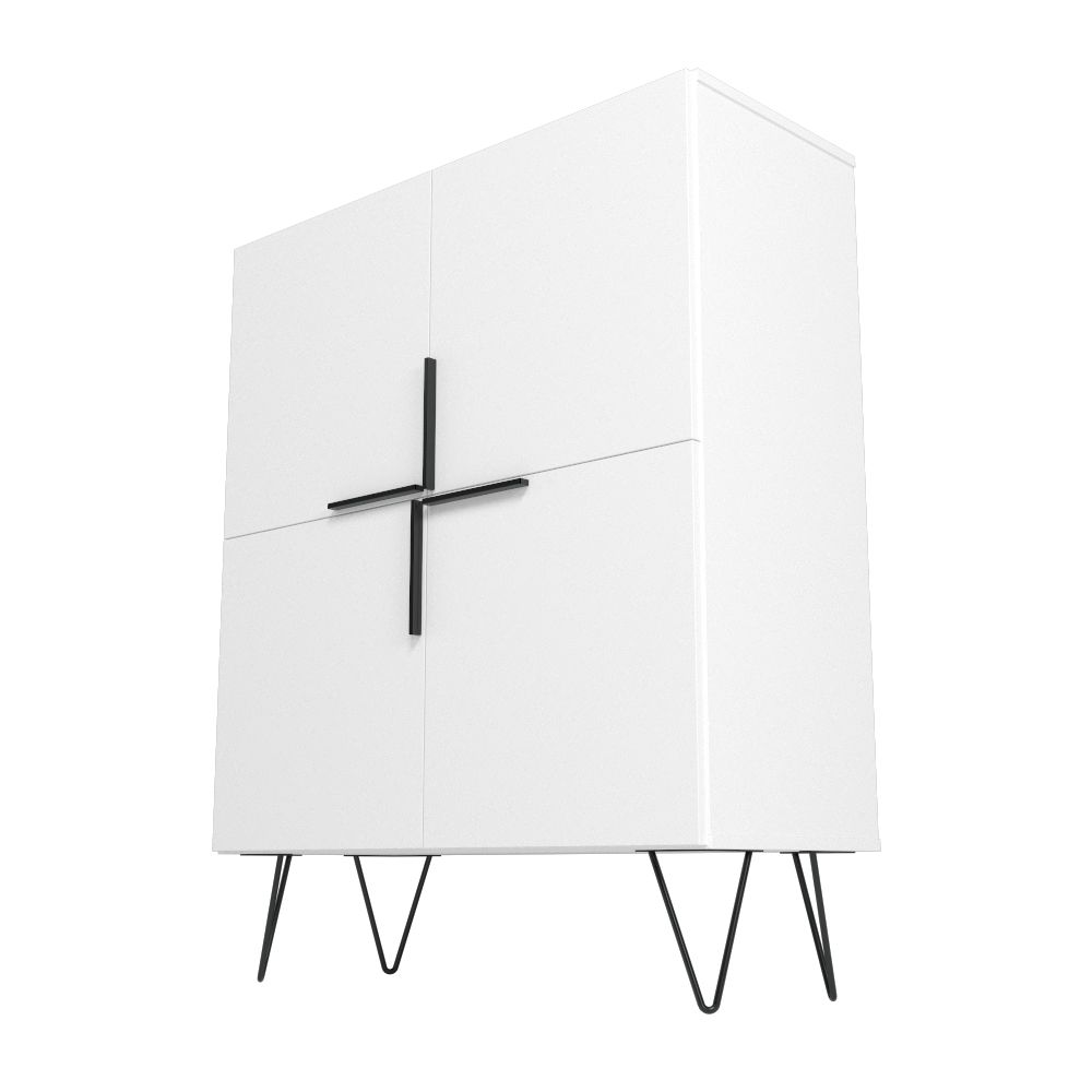 Manhattan Comfort Beekman 43.7 Low Cabinet