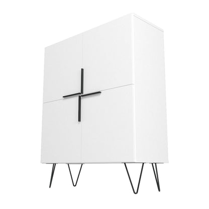 Manhattan Comfort Beekman 43.7 Low Cabinet