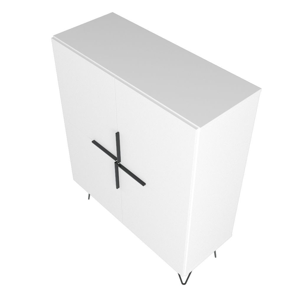 Manhattan Comfort Beekman 43.7 Low Cabinet