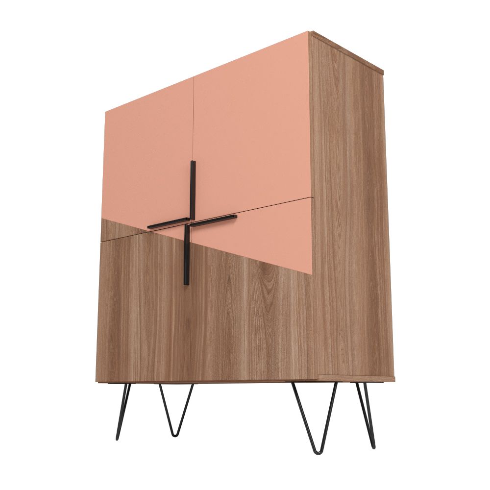 Manhattan Comfort Beekman 43.7 Low Cabinet