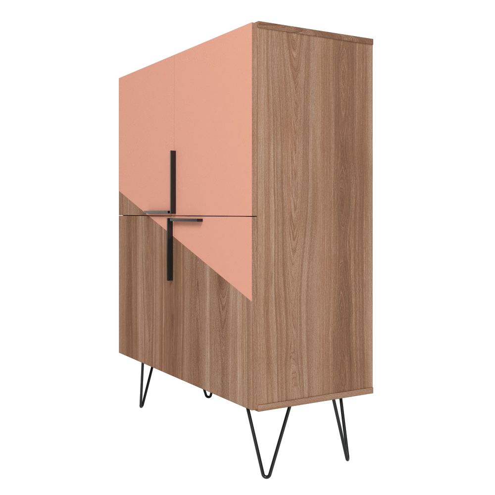 Manhattan Comfort Beekman 43.7 Low Cabinet