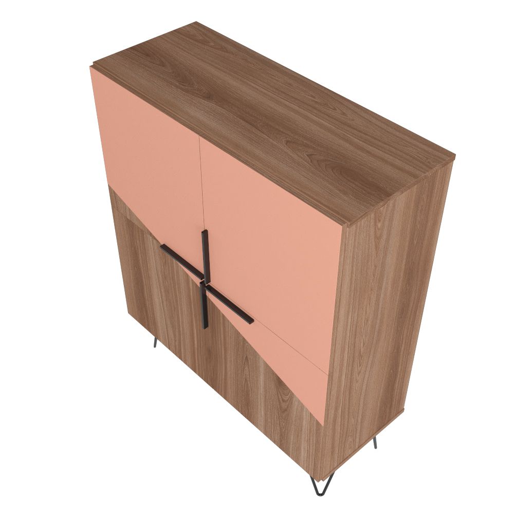 Manhattan Comfort Beekman 43.7 Low Cabinet