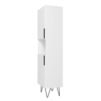 Manhattan Comfort Beekman 17.51 Narrow Bookcase Cabinet