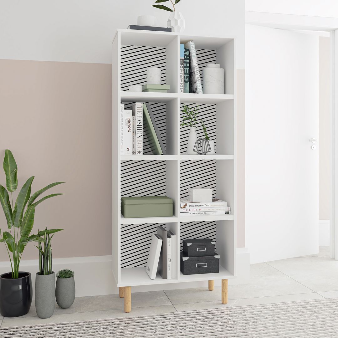 Manhattan Comfort Essex 60.23 Double Bookcase