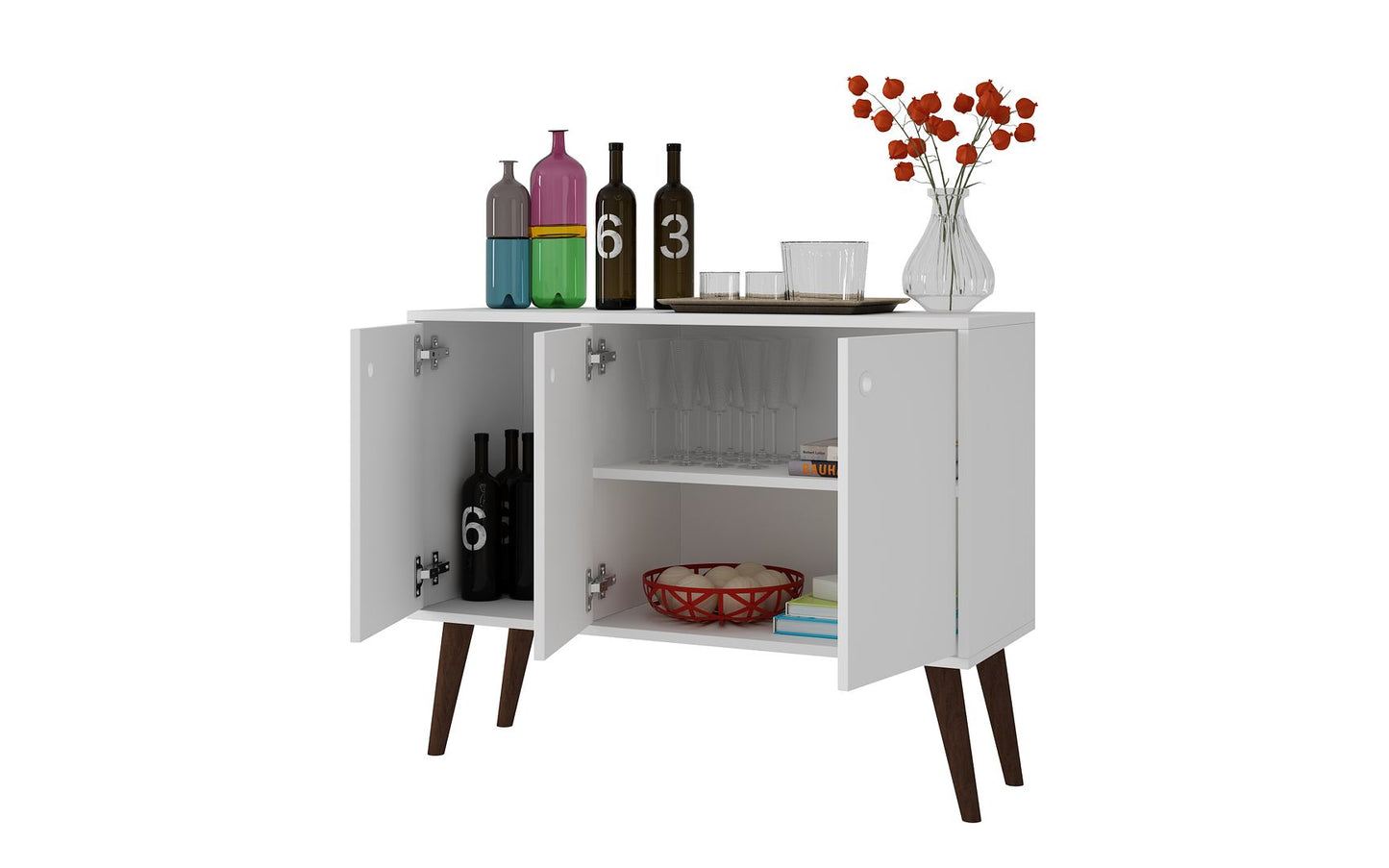 Manhattan Comfort Bromma Buffet Stand