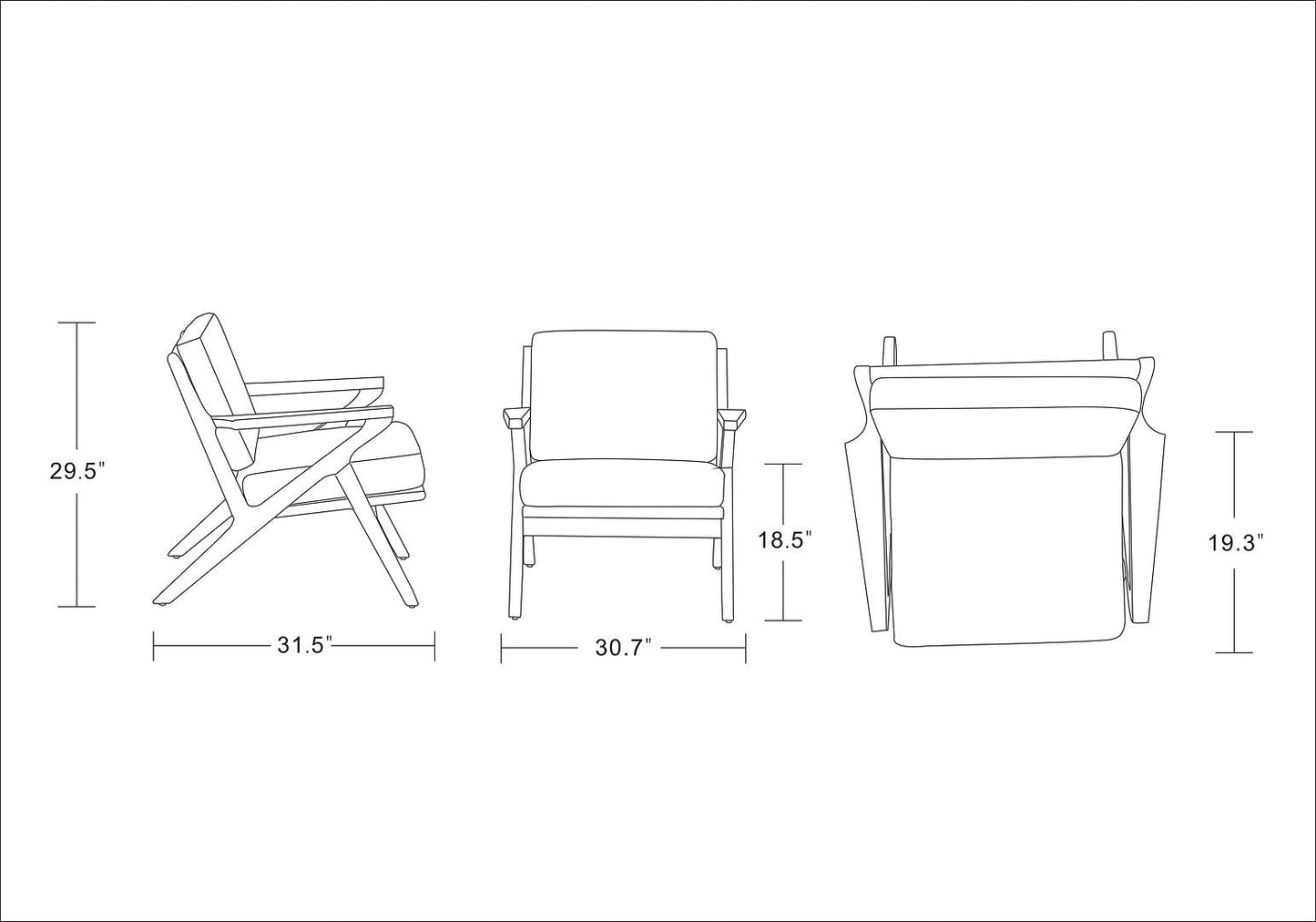 Manhattan Comfort Martelle Chair