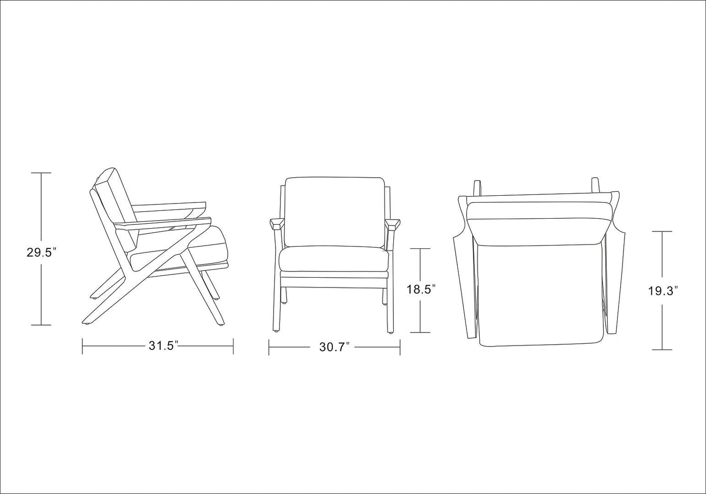 Manhattan Comfort Martelle Chair