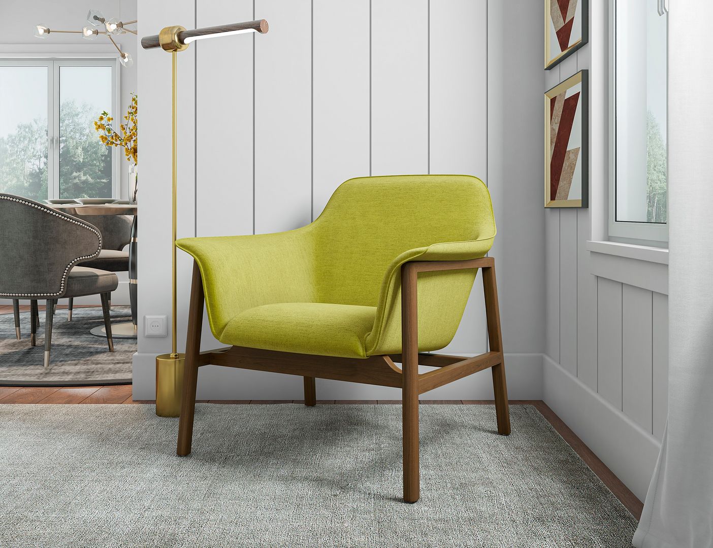 Manhattan Comfort Miller Accent Chair