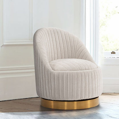 Manhattan Comfort Leela Swivel Accent Chair