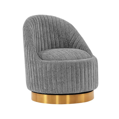 Manhattan Comfort Leela Swivel Accent Chair