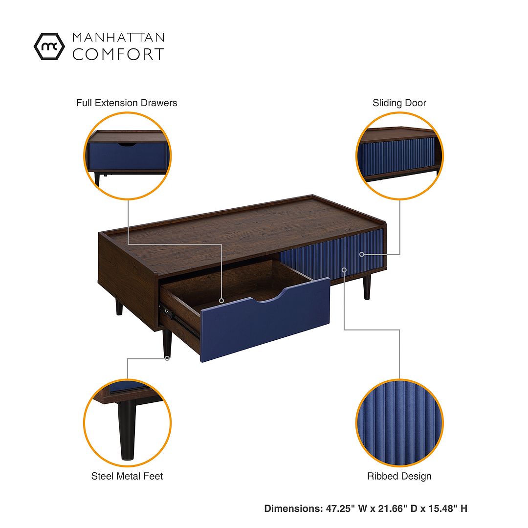 Manhattan Comfort Duane Coffee Table