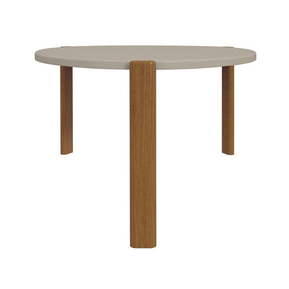 Manhattan Comfort Mid-Century Modern Gales Coffee Table with Solid Wood Legs