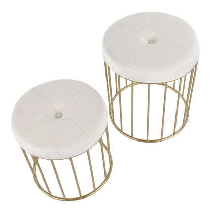 Canary Nesting Ottoman Set