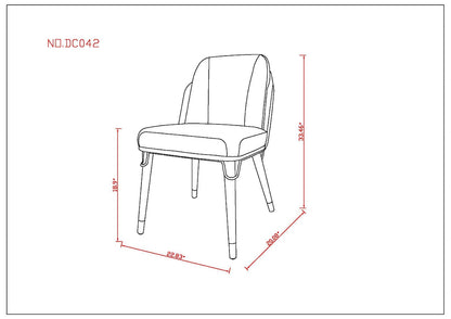 Manhattan Comfort Estelle Dining Chair