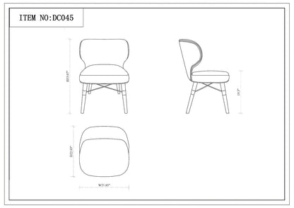 Manhattan Comfort Strine Dining Chair