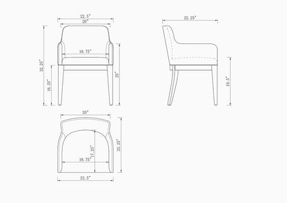 Manhattan Comfort Gansevoort Armchair