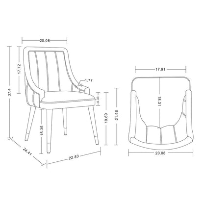 Manhattan Comfort Eda Dining Chair