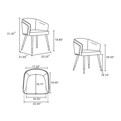 Manhattan Comfort Reeva Dining Chair