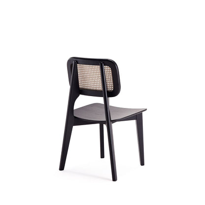 Manhattan Comfort Versailles Cane Dining Chair (Rectangular Back)