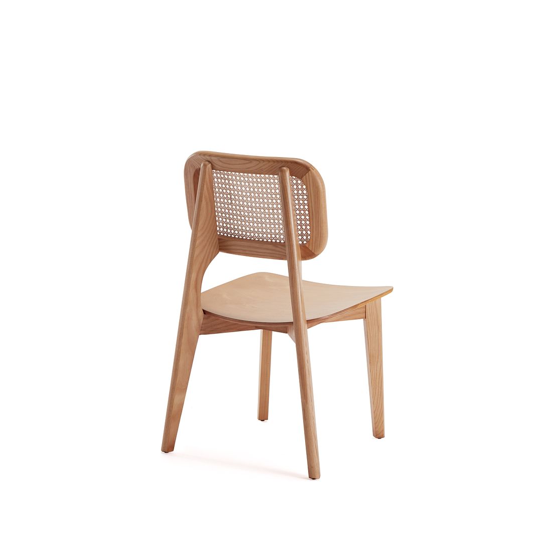 Manhattan Comfort Versailles Cane Dining Chair (Rectangular Back)