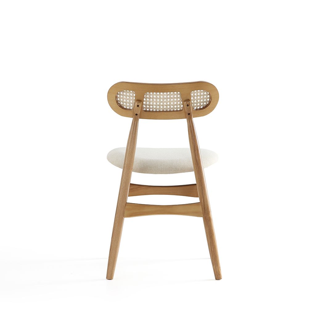 Manhattan Comfort Colbert Cane Dining Chair