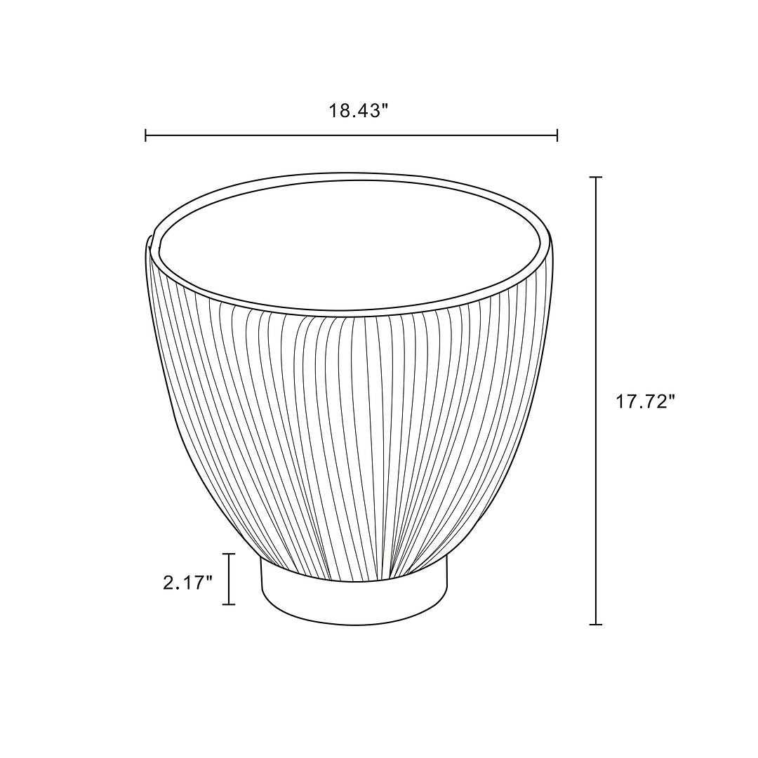 Manhattan Comfort Anderson End Table 2.0