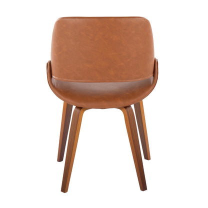 Finch Contemporary Swivel Chair in Black Metal and Charcoal Fabric