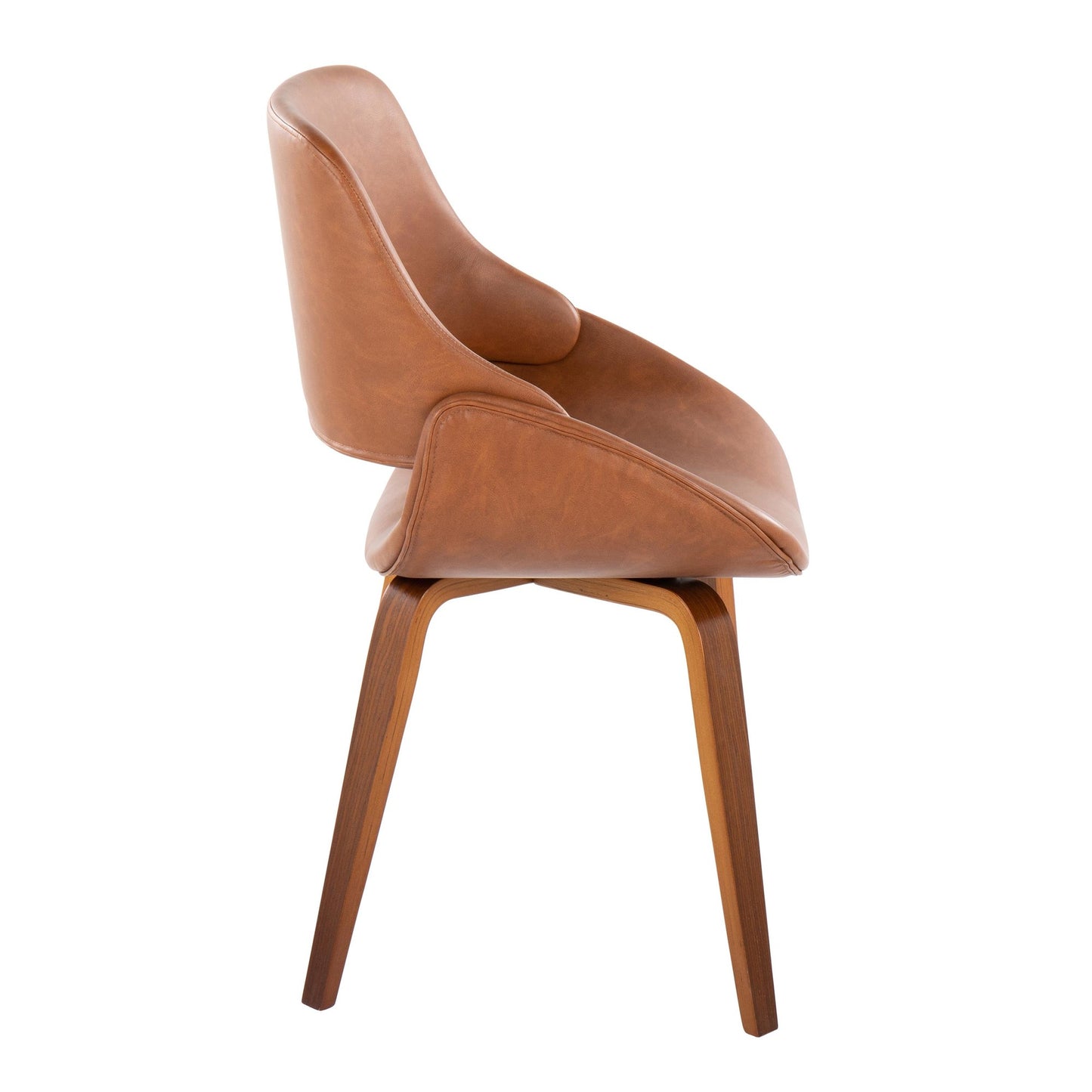 Finch Contemporary Swivel Chair in Black Metal and Charcoal Fabric
